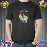Climbing Dad Like A Regular Dad But Cooler Vintage Sunset T-Shirt