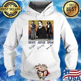 Create Justice speak vintage signatures shirt