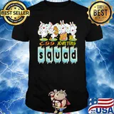 Cute Bunny Rabbit Egg Hunting Squad T-Shirt