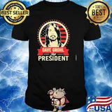 Dave grohl for president America flag shirt