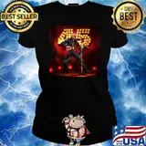 Donald Trump 45 america comeback guitar singer s Ladies tee