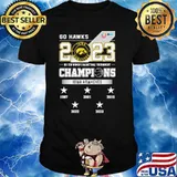 Go Hawks 2023 Iowa Hawkeyes big ten women's basketball tournament champions shirt
