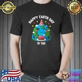 Happy Earth Day To You Birthday Cake T-Shirt