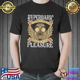 Hyperbaric Technologist Pressure Is Our Pleasure Mask Wings Hyperbaric T-Shirt
