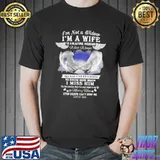 I am not a Widow I'm a wife to a beautiful husband with wings I miss him shirt