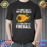 I Didn't Ask How Big The Room Cast Fireball Wizard Sorcerer Dm T-Shirt