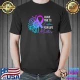 I Have Time To Listen Mental Health Suicide Awareness Sunflower T-Shirt