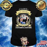 I love the osmonds every second every minute every hour shirt