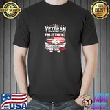 I'm Veteran My Oath Enlistment No Expiration Date Us Flag Patriotic Veteran T-Shirt