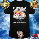 In memory of Freddie Mercury november 24,1991 thank you for the memories signature shirt