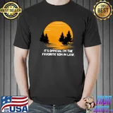 It's Official The Favorite Son In Law Sunset T-Shirt