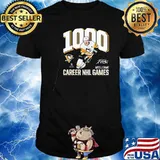 Kris Letang Pittsburgh Penguins 1000 Career Games signature shirt