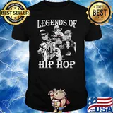 Legends of hip hop Biggie Tupac Shakur snoopy dogg signatures shirt
