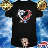 Let's go sixers Philadelphia 76ers diamond heart shirt