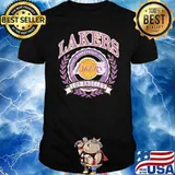 Los Angeles Lakers Crest national basketball association shirt