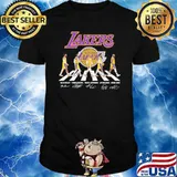 Los Angeles Walking Abbey Road signatures shirt