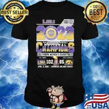 LSU Tigers women's basketball NCAA Division I women's basketball nationla champions American airlines center shirt