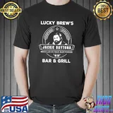 Lucky brew's jackie daytona regular human bartender T-Shirt