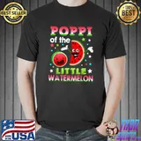 Matching Birthday Poppi Of The Little Watermelon Stars T-Shirt