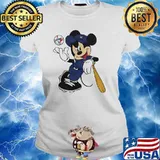 Mickey mouse Blue Jays s Ladies tee