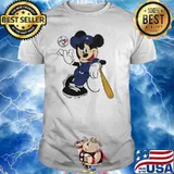 Mickey mouse Blue Jays shirt