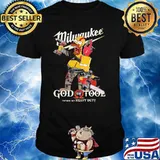 Milwaukee god of tool nothing but heavy duty Homer Simpson shirt