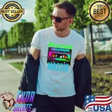 Mixtape Master 80s Retro Neon Cassette Tape T-Shirt