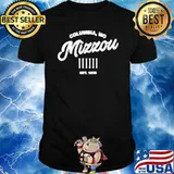 Mizzou tigers mizzou script bst 1839 shirt