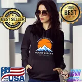 Mount Elbert Colorado Rocky Mountains Sunset T-Shirt Hoodie