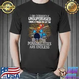 Muppets drummer currently unsupervised I know it freaks me possibilities T-Shirt
