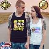 My Guide Dog And Jesus Blindness That's All I Need T-Shirt Tank Top