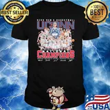 NCAA men basketball Uconn national champions signatures shirt