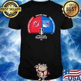 New Jersey Devils vs New York Rangers Match 2023 NHL Stanley cup playoffs matchup shirt
