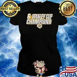 NHL Boston Bruins 6X Stanley Cup Champions Sport s Ladies tee