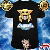 NHL Hockey New York Islanders Star Wars Baby Yoda sport Shirt