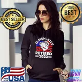 O-Fish-Ally Retired 2023 America flag s Hoodie
