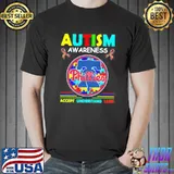 Philadelphia Phillies Autism awareness accept understand love shirt