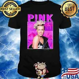 Pink singer tour 2023 picture shirt+