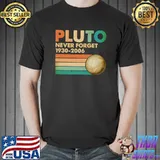 Pluto Never Forget 1930-2006 Vintage T-Shirt