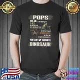 Popssaurus T-ex Father Day Struthiomimus You Are My Favorite Dinosaur T-Shirt