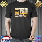 Quinnipiac University Men’s Hockey 2023 Frozen Four Amalie Arena Tampa bay T-Shirt
