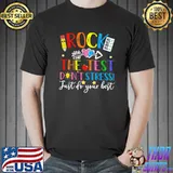 Rock The Test Don't Stress! Just Do Your Best Pencil T-Shirt