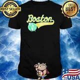Script Boston Celtics basketball sport Shirt