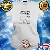 Six things i do in my spare time chickens computer T-Shirt Ladies tee