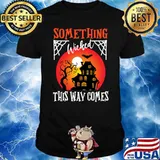 Something Wicked This Way Comes Witch's House Blood Moon T-Shirt