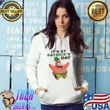 Spongebob Patrick Star Green it's St Patrick’s Day s Hoodie
