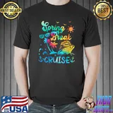 Spring Break Cruise 2023 Sunglasses Watercolors T-Shirt