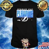Tampa bay lightning nhl royal 2023 stanley cup playoffs tri-blend shirt