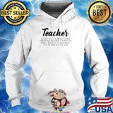Teacher a multitasking educational rockestar who lives encourage T-Shirt