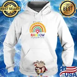 Teacher you are a rainbow of possibilities apple T-Shirt Hoodie